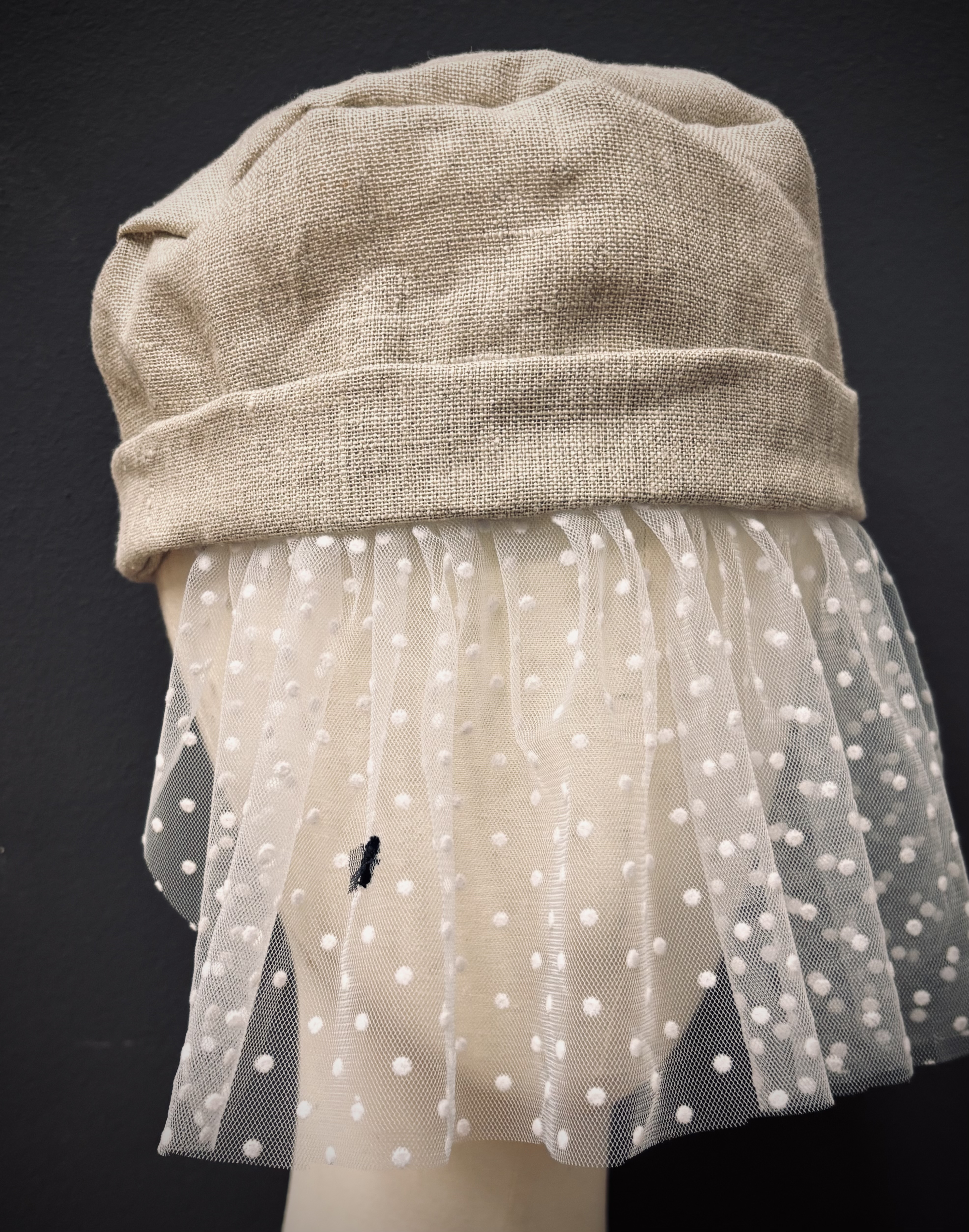 Шляпка с вуалью для танцев на берегу Иньвы (мушка 