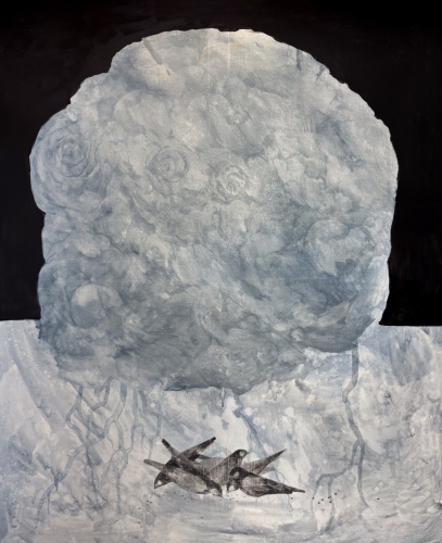 Сад следит за своими птицами 