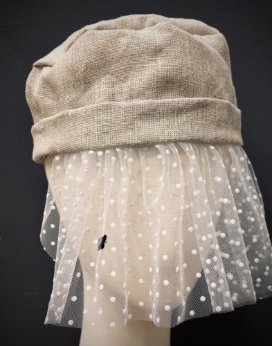 Шляпка с вуалью для танцев на берегу Иньвы (мушка 